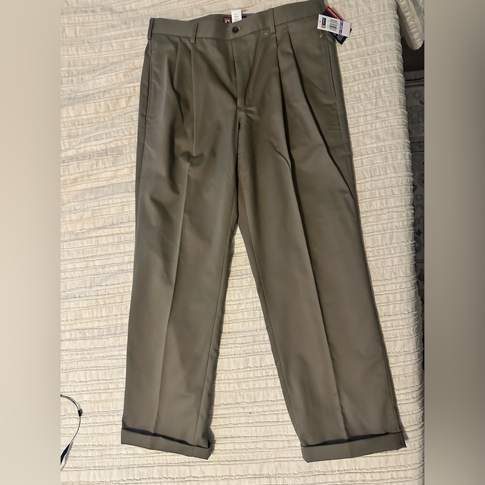 Chaps Double Pleat Dress Pant